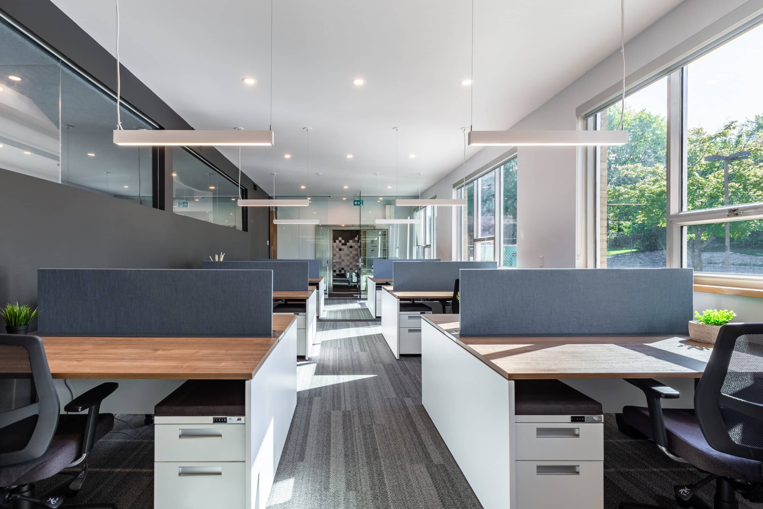 Espace commun pour coworking Châteauguay