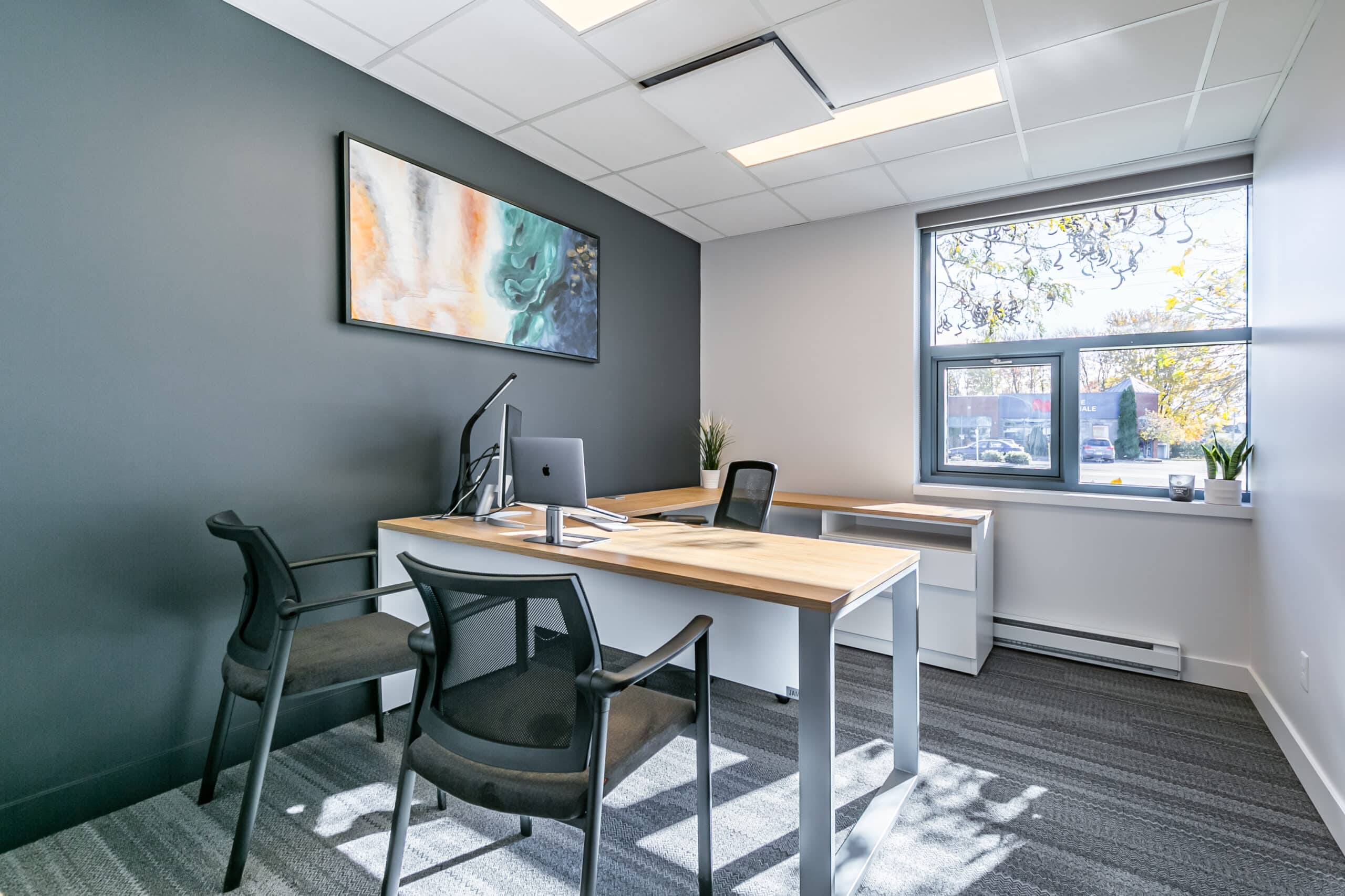 Espace de bureau fermé coworking Les Coteaux