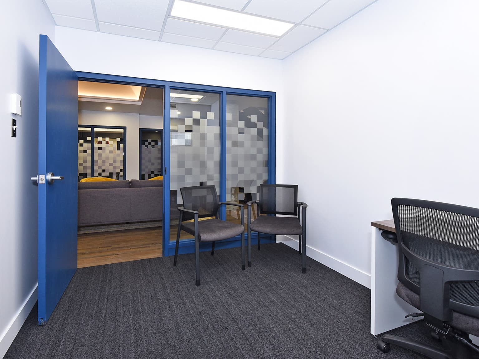 Espace de bureau fermé coworking Châteauguay