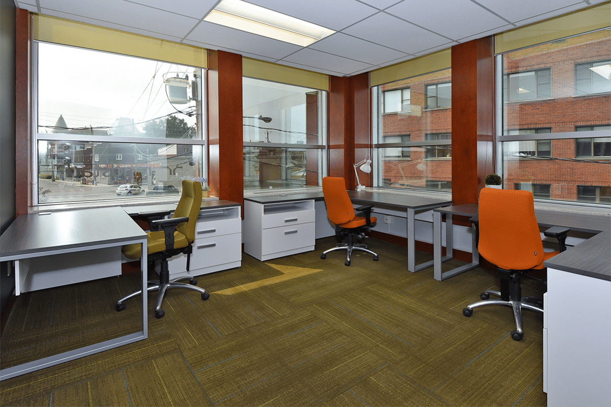 Espace de bureau fermé coworking Valleyfield