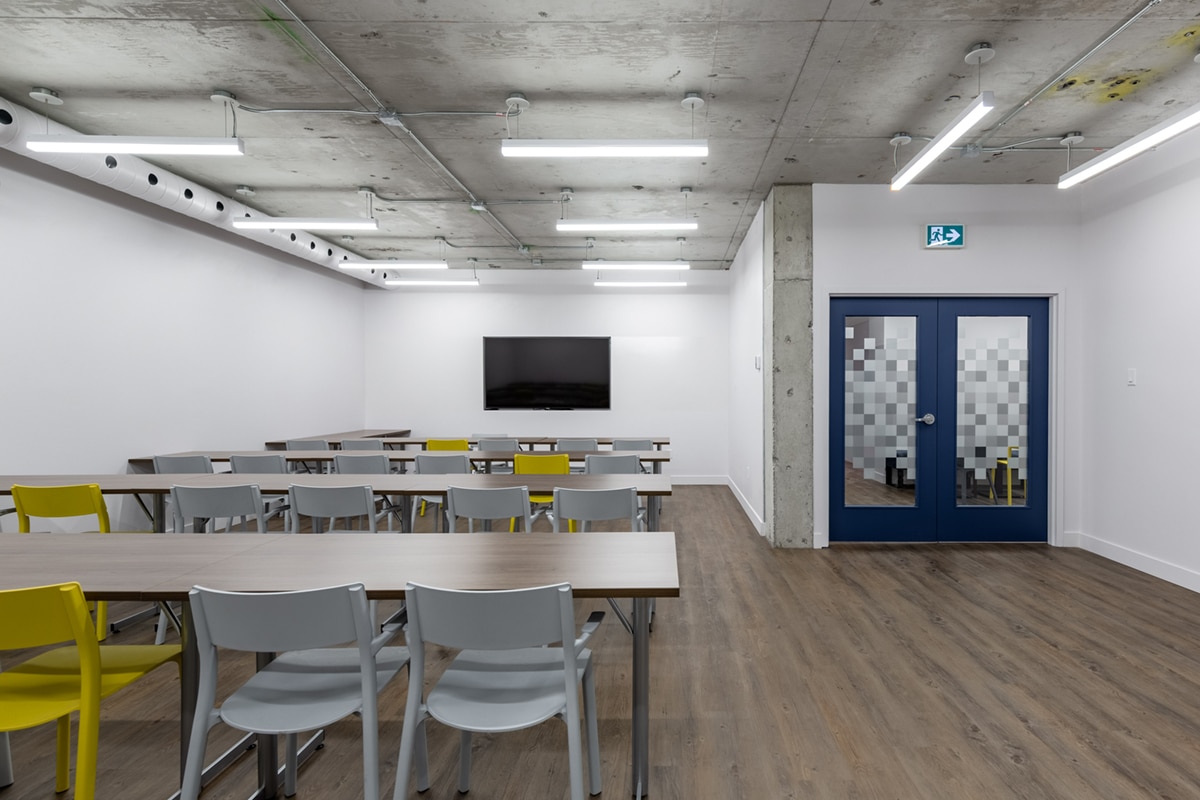 Salle de formation situé à Châteauguay