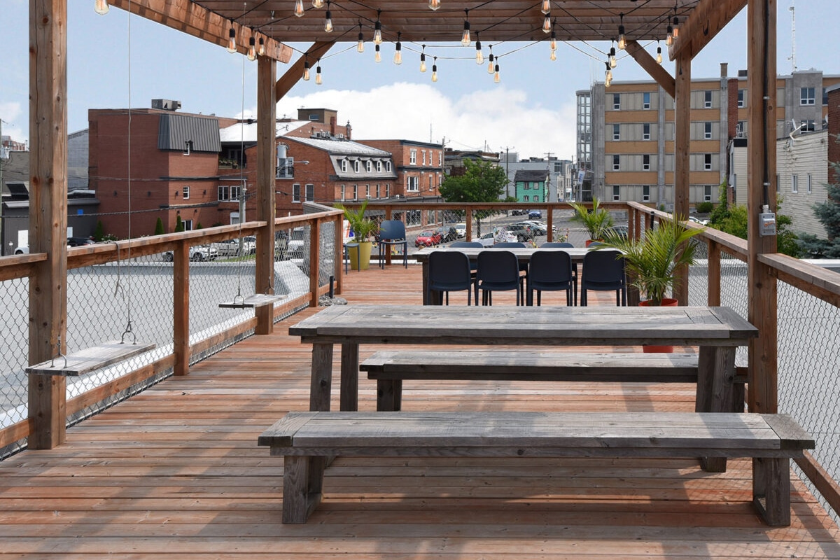 Espace de coworking Terrasse Valleyfield
